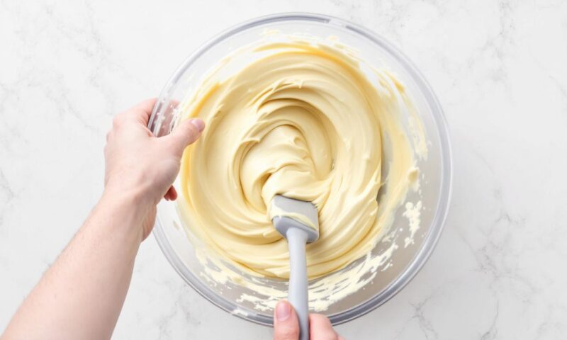 миски со сливочным сыром